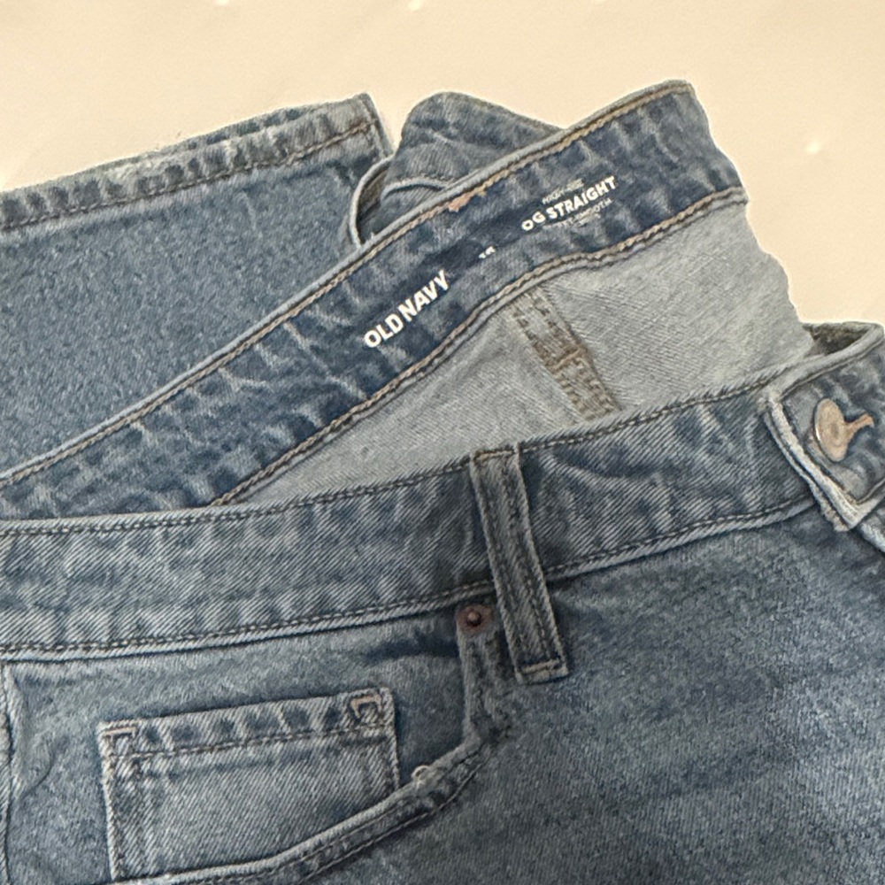 Old Navy women’s OG Straight Jeans - Blue